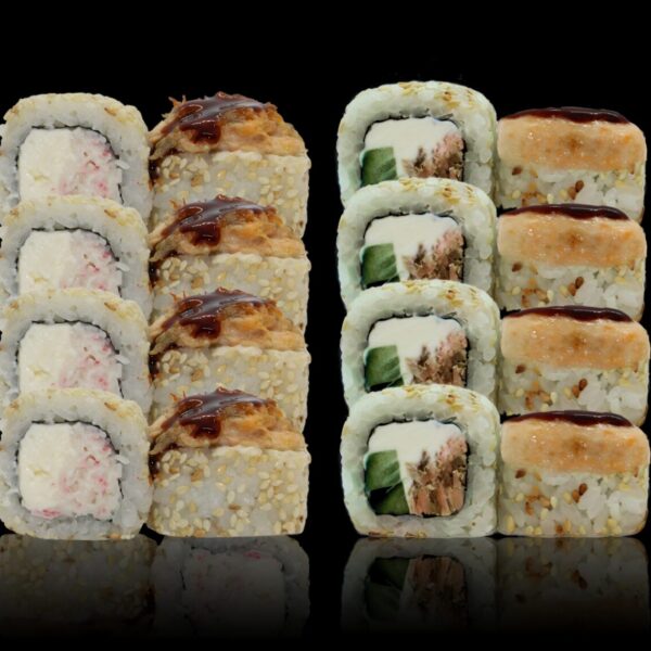 80. Shiro Hot + Salmon Hot