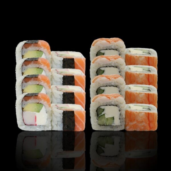 73. Mini Surimi Maki + Ebi Maki