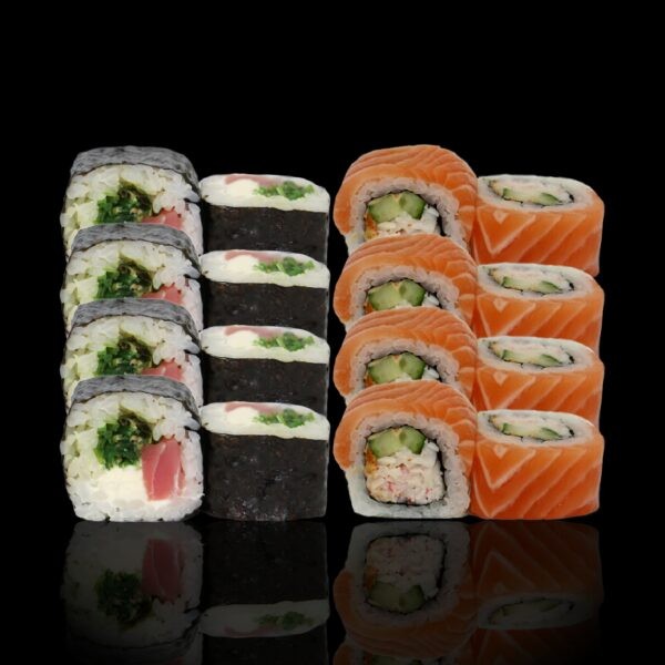 74. Maguro Maki + Fujiyama Maki