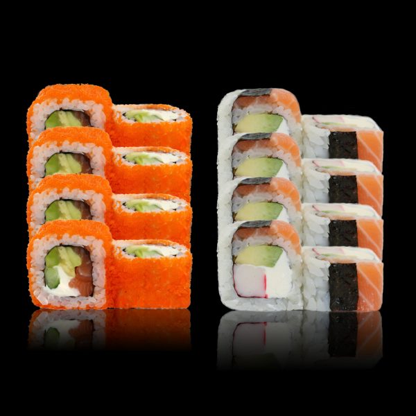 75. Philadelphia Gold Maki + Mini Surimi Maki