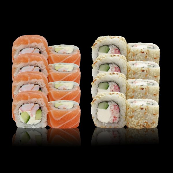 76. Loto Maki + California White Maki