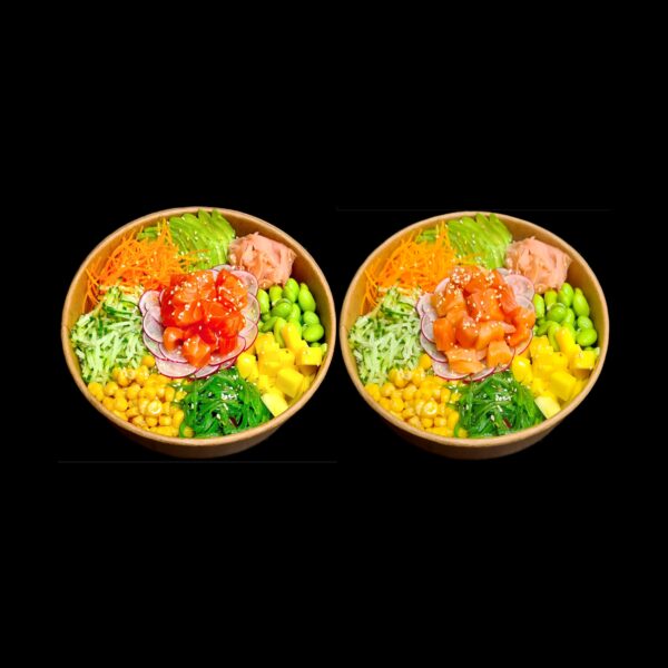 Sake Poke Bowl + Smoked Sake Poke Bowl