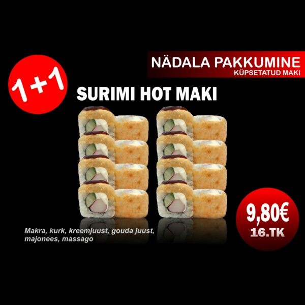 Surimi Hot Maki